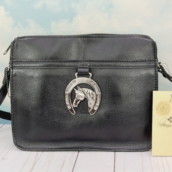 Patricia Nash Nazaire Heritage Horseshoe Crossbody